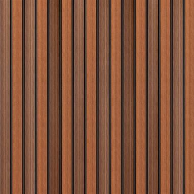 Рейка декоративная PS 2900х118х12мм Теплый каштан SW-00001753