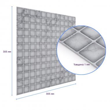Самоклеющаяся полиуретановая плитка 305х305х1мм (D) SW-00001936