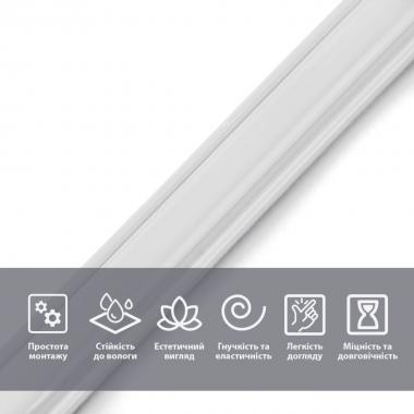 Молдинг 3000х20х8,5 мм Білий SW-00002673