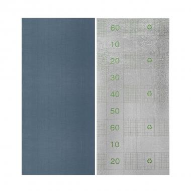 Самоклеящаяся виниловая плитка в рулоне 600х3000х2мм Серо-синий холст Мат SW-00002035
