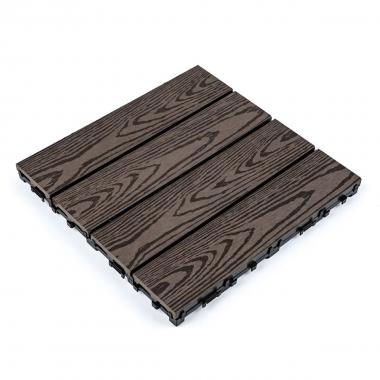 Композитная плитка ДПК 300х300х23мм Кедр (D) SW-00001705