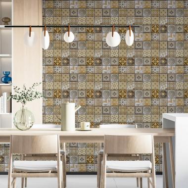 Декоративная ПВХ плитка на самоклейке 300х300х5мм Квадрат, цена за 1 шт. (СПП-604) SW-00000671