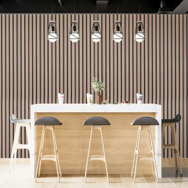 Рейка декоративная PS 2900х115х12мм Серо-коричневый SW-00001744