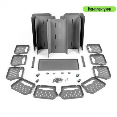Стелаж універсальний для зберігання п'ятиярусний 60х30х123см SW-00002261