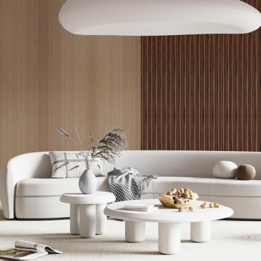 Рейка декоративная PS 2900х119х12мм Бронзовый венге SW-00002144-