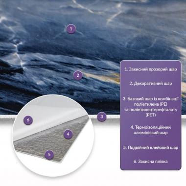 Самоклеящаяся стеновая PET плитка 600х300х2мм SW-00002299