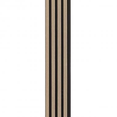 Рейка декоративная PS 2900х119х12мм Дуб с графитом SW-00001738