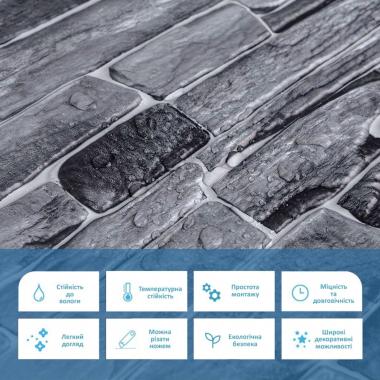 Декоративная ПВХ панель 960х480х4мм SW-00001554