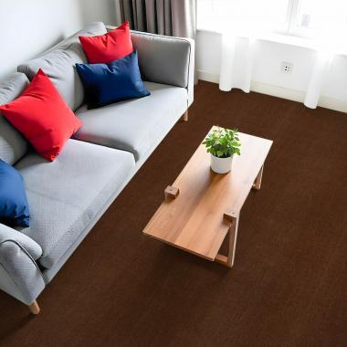 Самоклеящаяся плитка под ковролин в рулоне коричневый 600х3000мм SW-00002586