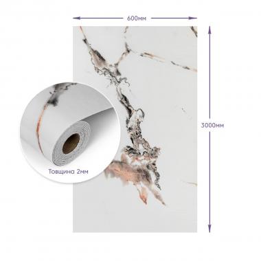 Самоклеюча стінова PET плитка у рулоні 600х3000х2мм SW-00002424