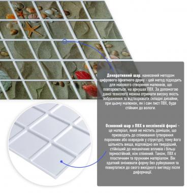Декоративная ПВХ панель 960х480х4мм SW-00001789
