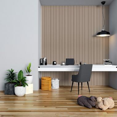 Рейка декоративна WPC стінова 3000х165х23мм Мокко SW-00001859