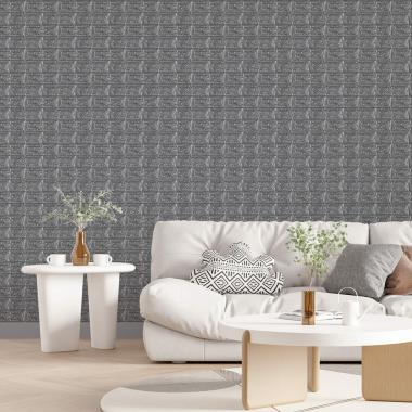 Панель стеновая 3D 700х770х2мм Серебро SW-00001908