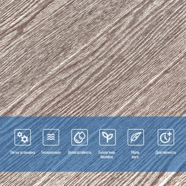 Самоклеящаяся 3D панель 700х700х4мм Мокко дерево (98) SW-00001464