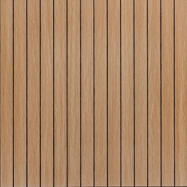 Покриття вінілове самоклеюче 3D рейки 600х600х2,8мм Теплий бурштин SW-00002205