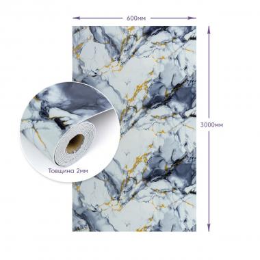 Самоклеящаяся стеновая PET плитка в рулоне 600х3000х2мм SW-00002636