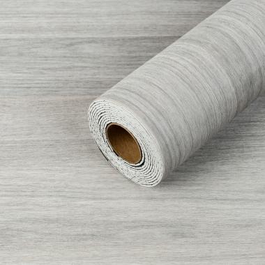 Самоклеящаяся гибкая шёлковая штукатурка в рулоне 600х3000х2,5мм Пепельное дерево SW-00002997
