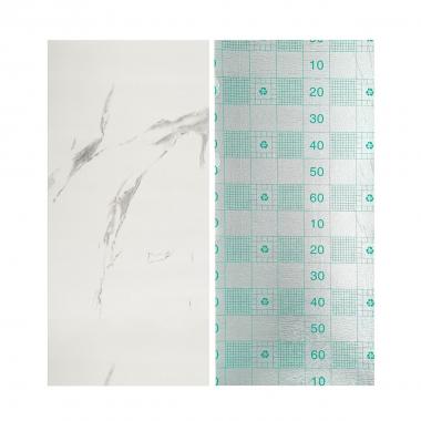 Обои самоклеющиеся 2800х500х1,5мм Белый мрамор (D) SW-00001504