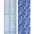Самоклеюча плівка 0,45х10м х 0,07мм Синя мозаїка SW-00000825