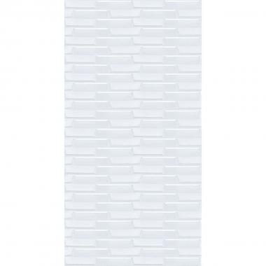 Самоклеющаяся 3D панель белая кладка 3080х700х5мм SW-00001759