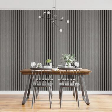 Рейка декоративная PS 2900х115х12мм Светло-серый дуб SW-00001740