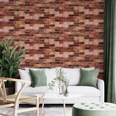 179-3 Панель стеновая 3D 700х770х3мм Коричневый (кирпич) SW-00001771