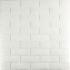 3D панель самоклеющаяся 700х770х3мм кирпич Белый (001-3) SW-00000174