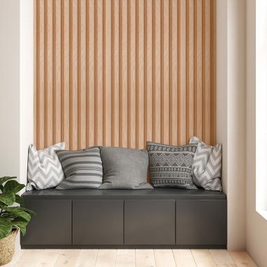 Рейка декоративная PS 2900х117х20мм Бук SW-00002145-