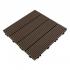 Композитна плитка WPC 30х30х2см Венге (D) SW-00001709