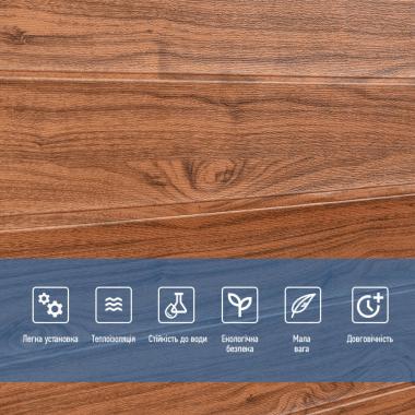 Самоклеющаяся 3D панель под дерево 2800х700х3мм SW-00002224