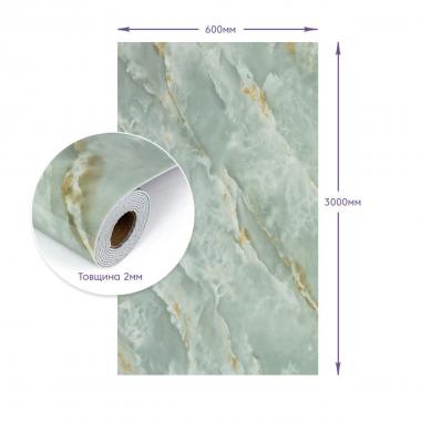 Самоклеящаяся стеновая PET плитка в рулоне 600х3000х2мм SW-00003267