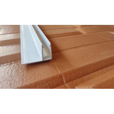 Профиль (торцевой) финишный алюминиевый для сайдинга 38,5х28х6000мм SW-00001728