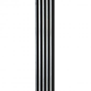 Рейка декоративная PS 2900х115х12мм Черный с серебром SW-00002133