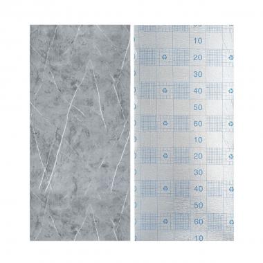 Обои самоклеющиеся 2800х500х1,5мм Серый мрамор (D) SW-00001414