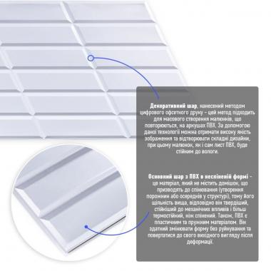 Декоративна ПВХ панель 960х480х4мм SW-00001779