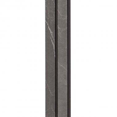 Рейка декоративная PS 2900х118х12мм Серый мрамор SW-00001751