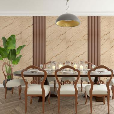 Самоклеюча вінілова плитка 600х300х1,5мм Благородний мармур, ціна за 1 шт. (СВП-101) Глянець SW-00000291