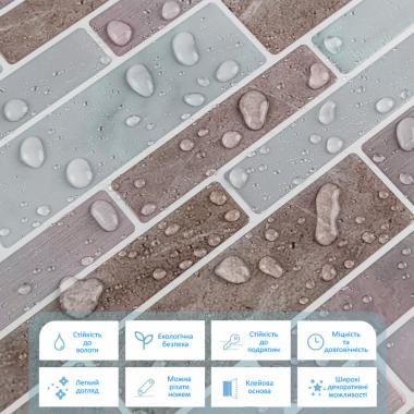 Самоклеющаяся полиуретановая плитка 305х305х1мм (D) SW-00001938