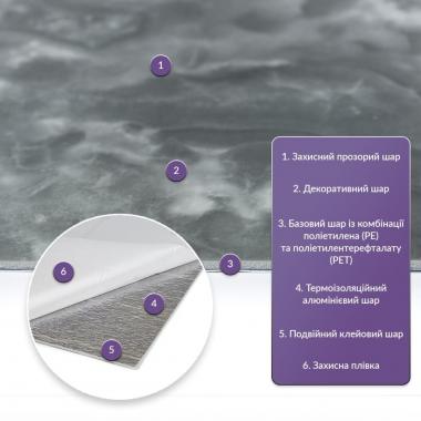 Самоклеюча стінова PET плитка 600х300х2мм SW-00002725