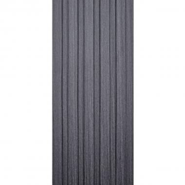 Рейка декоративна WPC стінова 3000х150х9мм Графіт SW-00001871