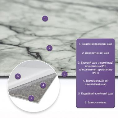 Самоклеюча стінова PET плитка 600х300х2мм SW-00001682