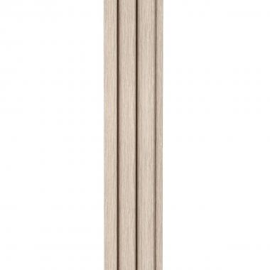 Рейка декоративная PS 2900х115х12мм Светлый дуб SW-00002129