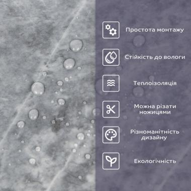 Самоклеюча стінова PET плитка у рулоні 600х3000х2мм SW-00002429