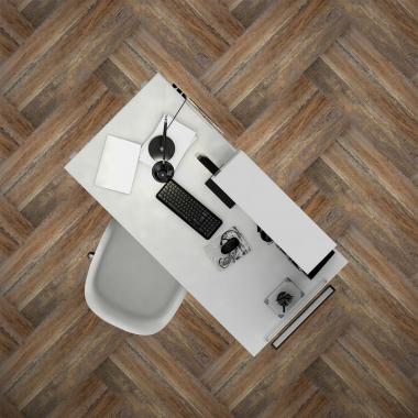 Самоклеящаяся виниловая плитка 152.4х914.4х1.5мм Под старину, цена за 1 шт. (СВП-005) Матовая SW-00000285