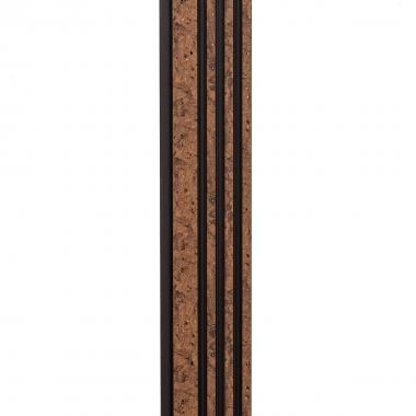 Рейка декоративная PS 2900х118х11мм Коричневый с золотыми вкраплениями SW-00002140-