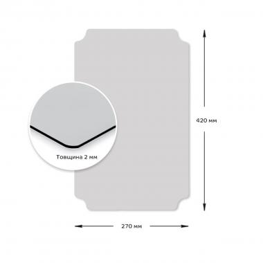 Зеркало акриловое самоклеющееся 270*420мм*2мм SW-00001520