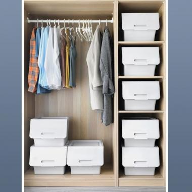 Контейнер для зберігання 45.5х28.5х31см Білий SW-00002421