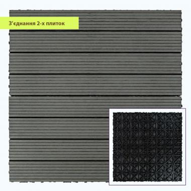 Композитная плитка ДПК 600х300х23 мм SW-00003288