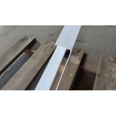 Профиль (торцевой) финишный алюминиевый для сайдинга 38,5х28х6000мм SW-00001728