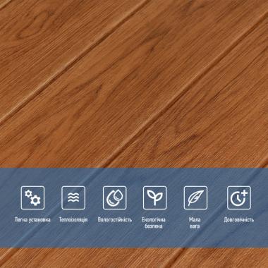 Самоклеящаяся декоративная 3D панель 700x700x5мм Ольха дерево (089) SW-00000279